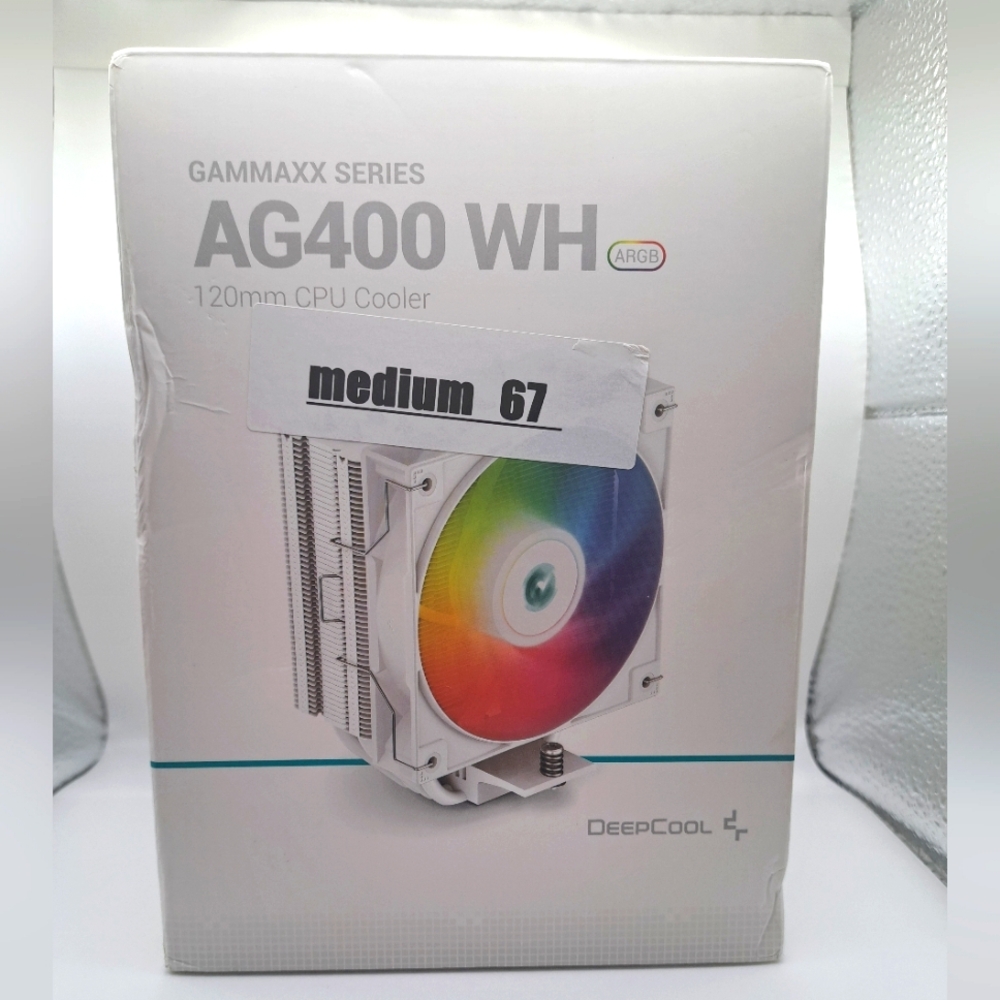 DeepCool AG400 WH GAMMAXX 120mm CPU Cooler | Brand New | Fast Shipping